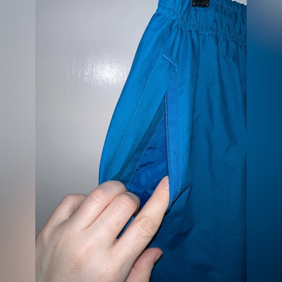 L.L. Bean Women’s XL Pants Nylon Gore Tex Rain Blue Vintage Hiking Outdoors 1669 - Picture 6 of 8